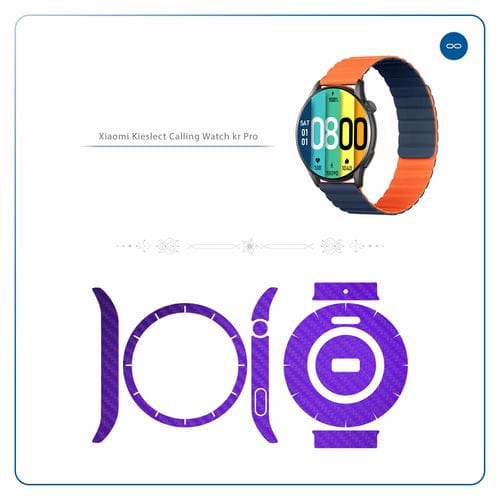 Xiaomi_Kieslect Calling Watch kr Pro_Purple_Fiber_2